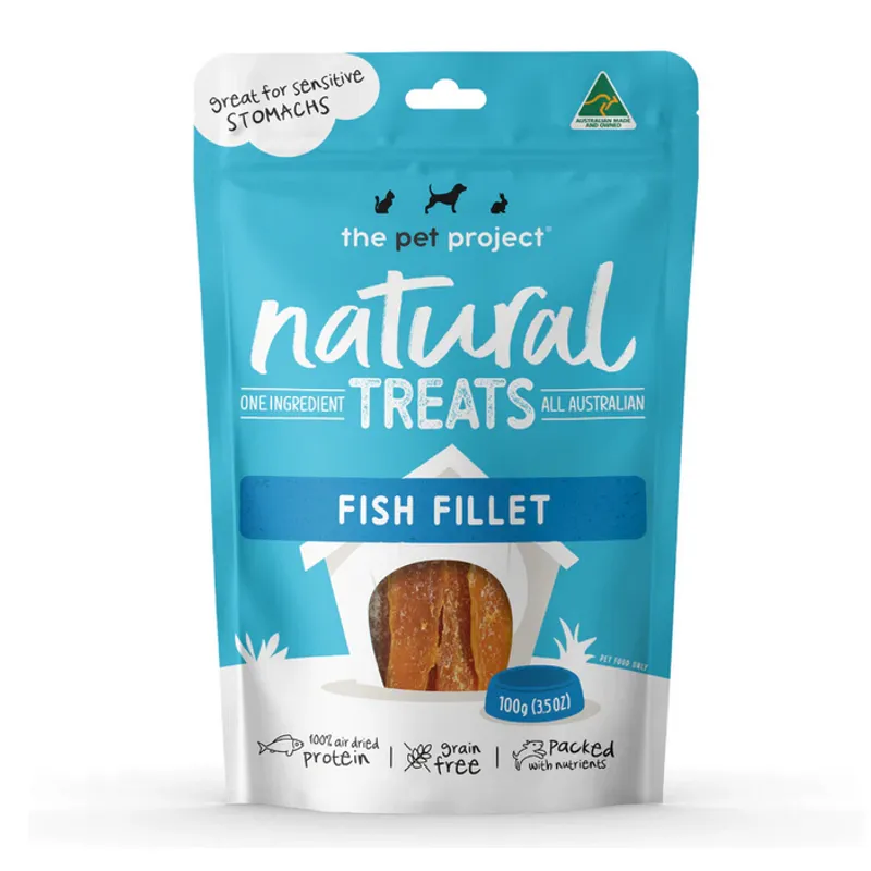 The Pet Project Fish Fillets 100g
