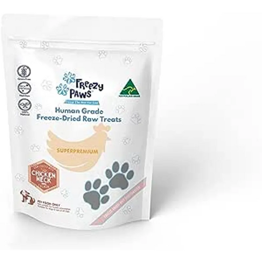 Freezy Paws Freeze-Dried Chicken Heart & Salmon Treats 100g