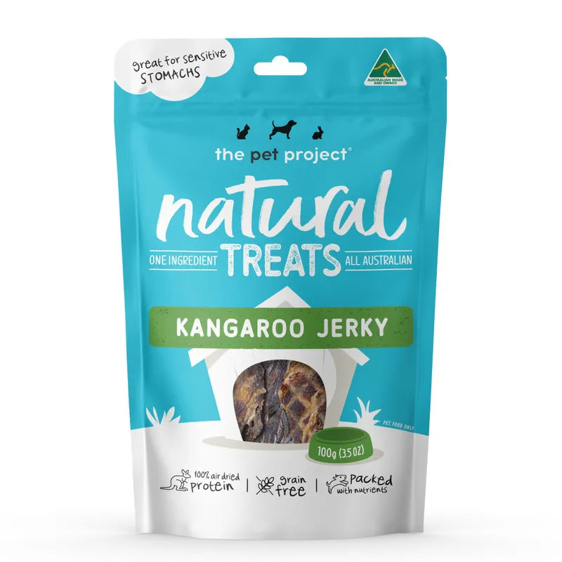 The Pet Project Kangaroo Jerky 100g
