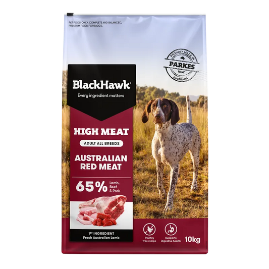 Black Hawk High Meat Australian Red Meat 10kg