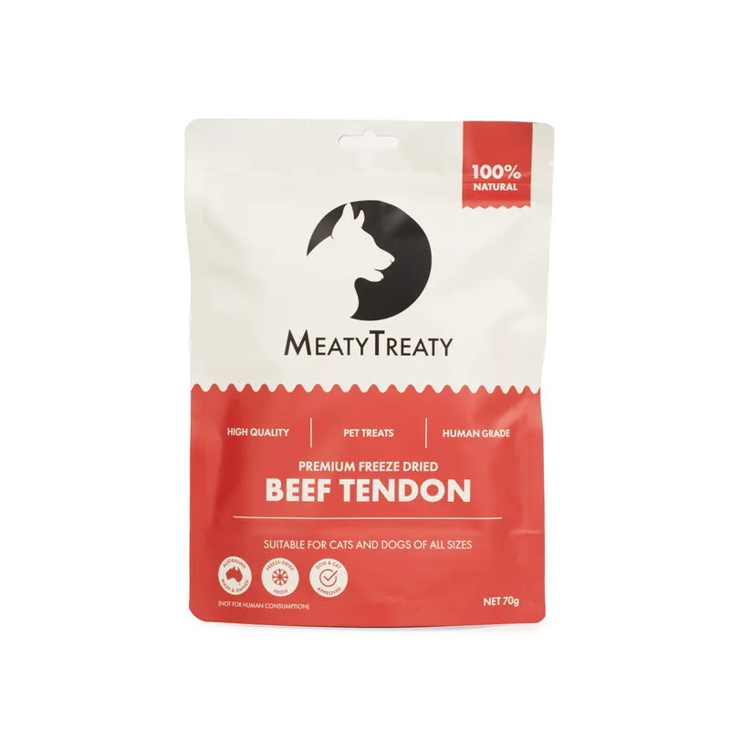 Meaty Treaty Freeze-Dried Beef Tendon Dog & Cat 70g