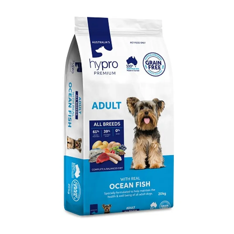 Hypro Premium Adult Grain Free Ocean Fish 20kg