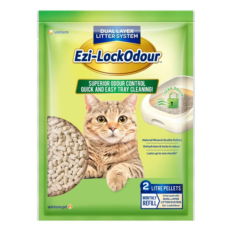 Ezi-LockOdour Natural Mineral Zeolite Pellets - 2kg