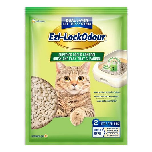 Ezi-LockOdour Natural Mineral Zeolite Pellets - 2kg