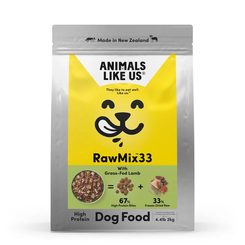 Animals Like Us Dog RawMix33 with Grass-fed Lamb 2kg