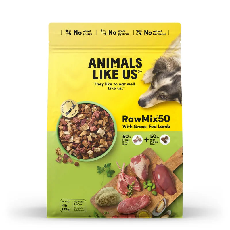 Animals Like Us Dog RawMix50 Grass-fed Lamb 1.8kg