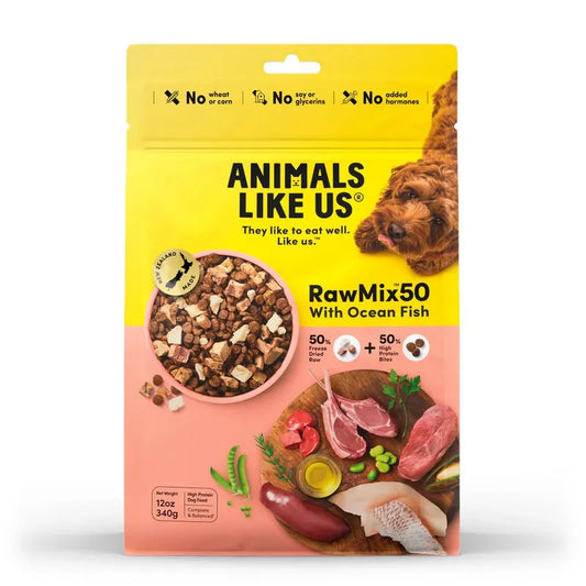 Animals Like Us RawMix50 with Ocean Fish 340g