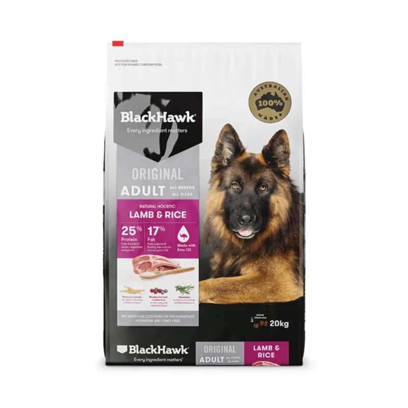 Black Hawk Adult Dog Lamb & Rice 10kg