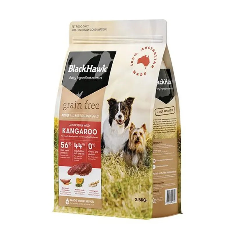 Black Hawk Grain Free Kangaroo 2.5kg