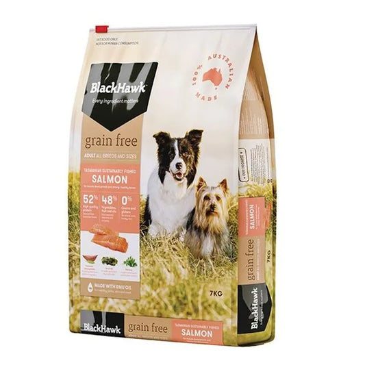 Black Hawk Grain Free Salmon 7kg