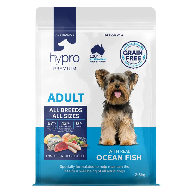 Hypro Premium Adult Grain Free Ocean Fish 2.5kg