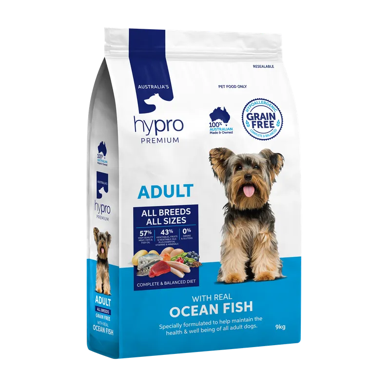 Hypro Premium Adult Grain Free Ocean Fish 9kg
