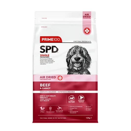 Prime SPD Air-Dried Beef & Carrot 120g
