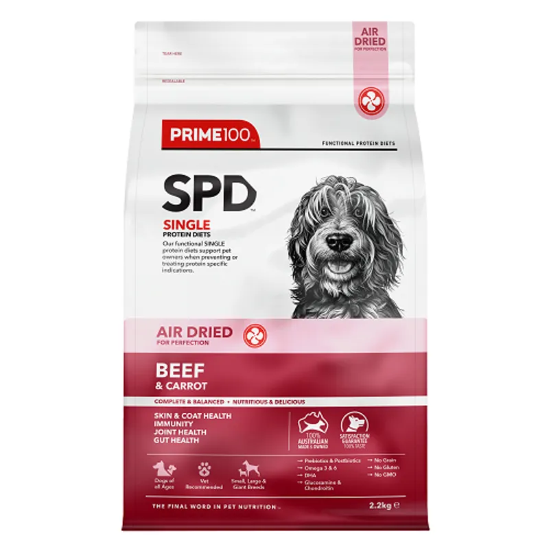 Prime SPD Air-Dried Beef & Carrot 2.2kg