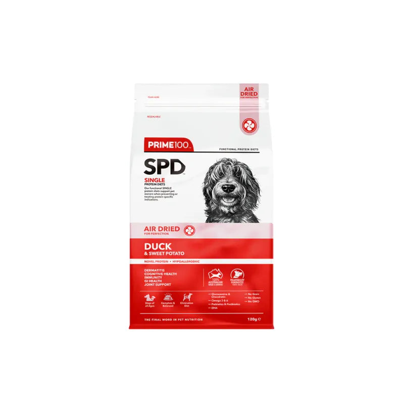 Prime SPD Air-Dried Duck & Sweet Potato 120g