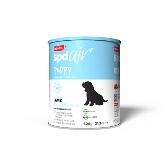 Prime SPD Air-Dried Puppy Lamb Apple & Blueberry 600g
