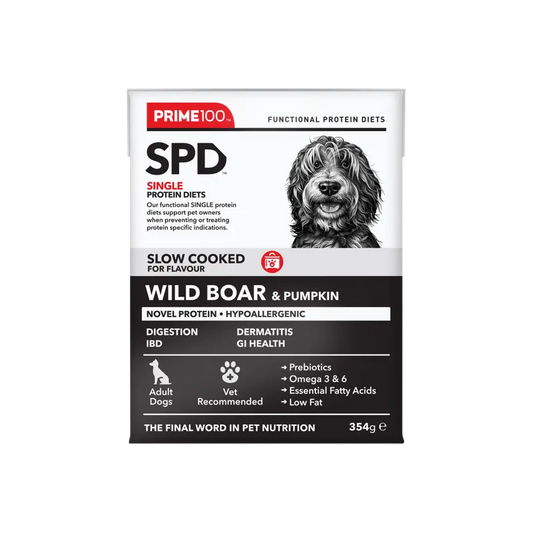 Prime SPD Slow Cooked Wild Boar & Pumpkin 354g 12 Pack