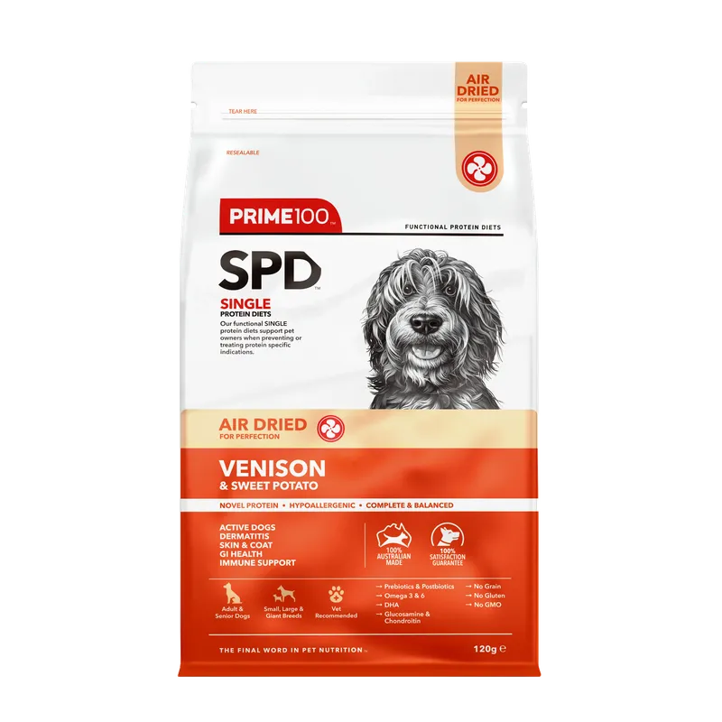 Prime SPD Air-Dried Venison & Sweet Potato 120g