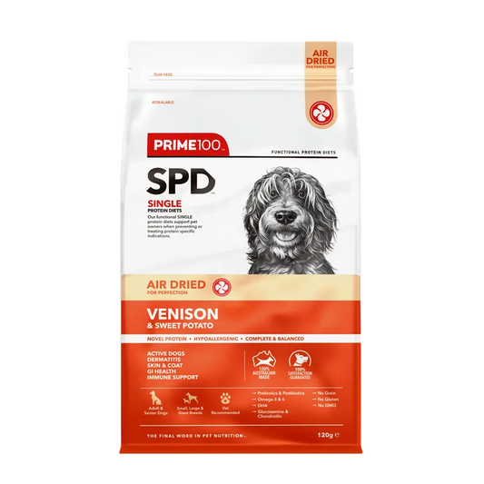 Prime SPD Air-Dried Venison & Sweet Potato 120g