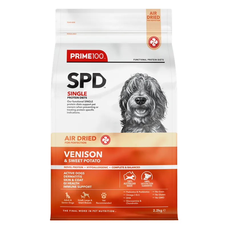 Prime SPD Air-Dried Venison & Sweet Potato 2.2kg