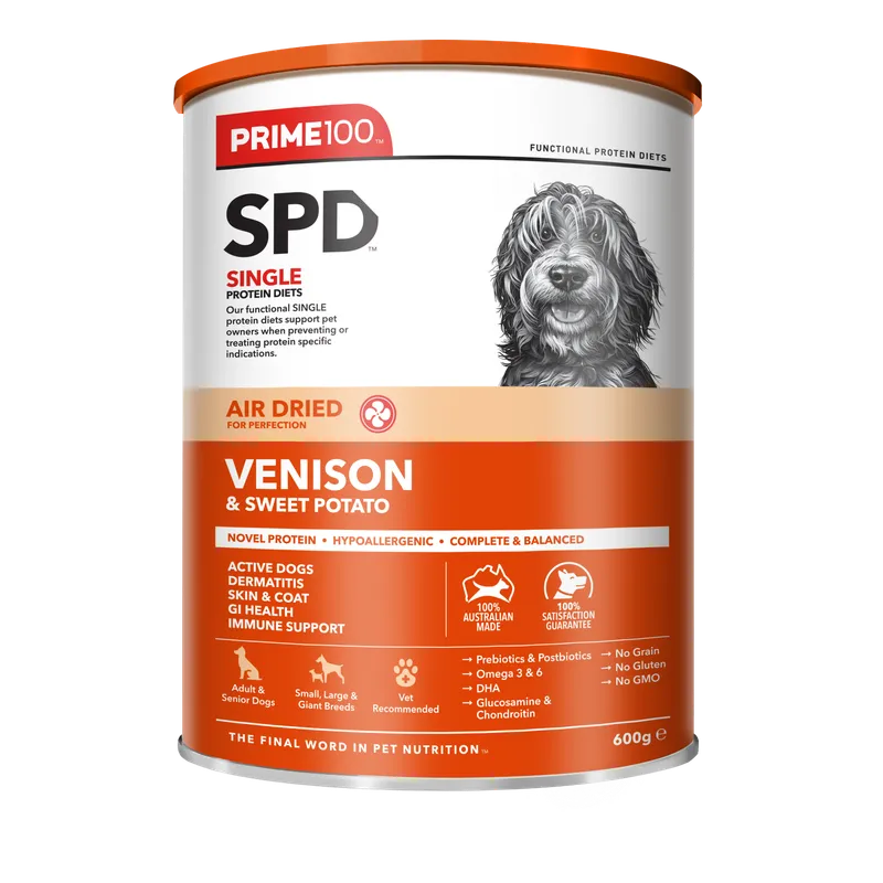 Prime SPD Air-Dried Venison & Sweet Potato 600g