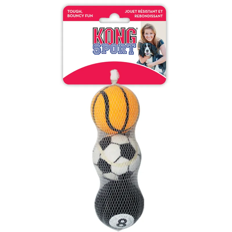 KONG Airsport Balls Assorted 3 Pack Medium