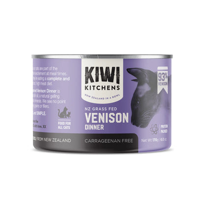 Kiwi Kitchens Canned Venison Dinner 170g | 18 Pack