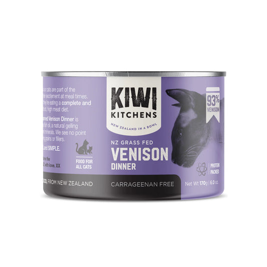 Kiwi Kitchens Canned Venison Dinner 170g | 18 Pack