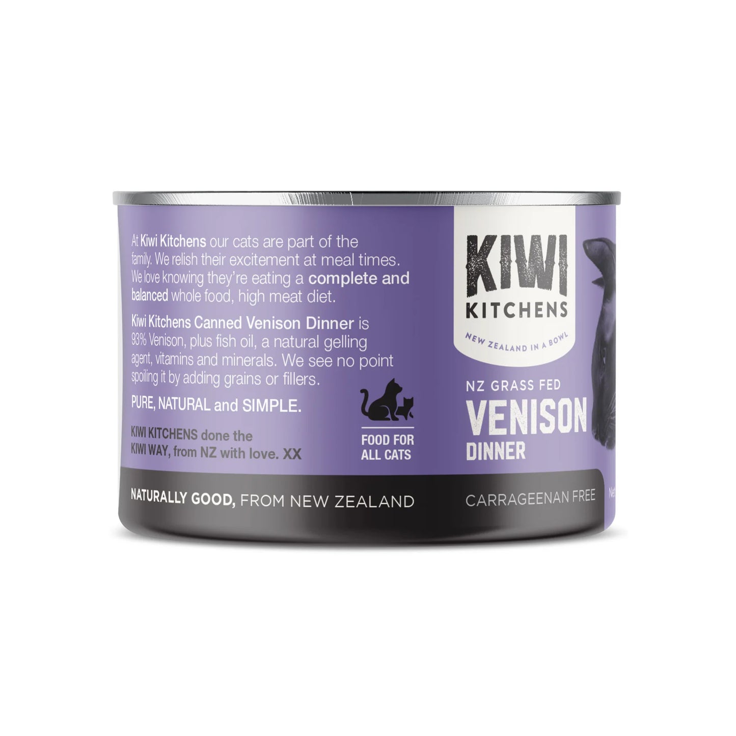 Kiwi Kitchens Canned Venison Dinner 170g | 18 Pack
