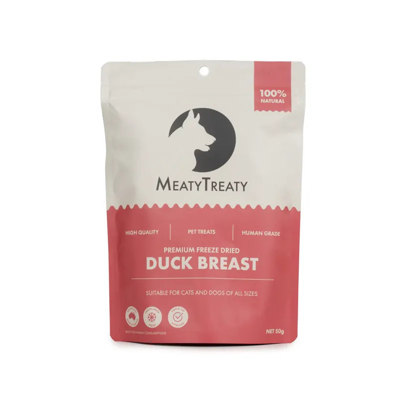 Meaty Treaty Freeze-Dried Duck Breast 50g