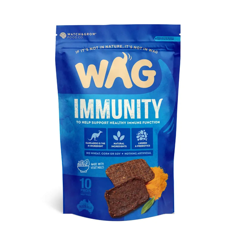 Wag Kangaroo Jerky Immunity 10pc