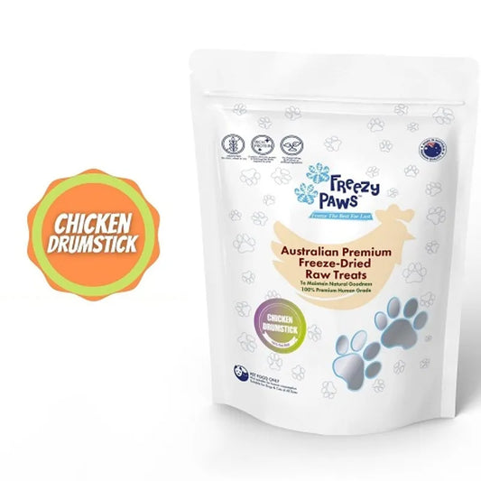 Freezy Paws Freeze-Dried Chicken Drumstick Treats 100g