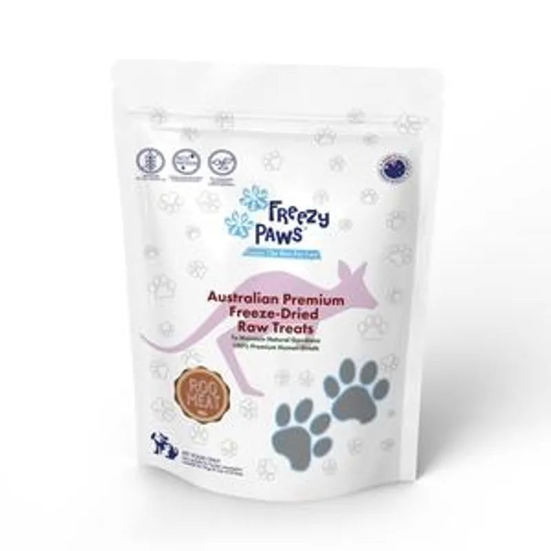 Freezy Paws Freeze-Dried Kangaroo Meat Treats 80g