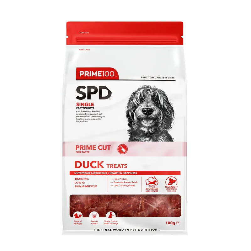 SPD Prime Cut Duck Treats 100g