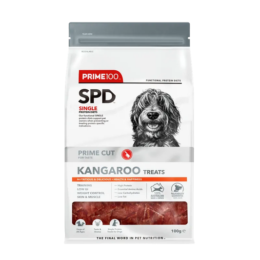 SPD Prime Cut Kangaroo Treats 100g