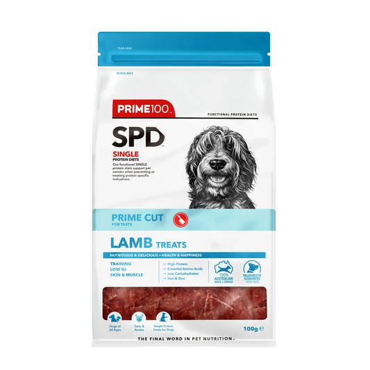 SPD Prime Cut Lamb Treats 100g