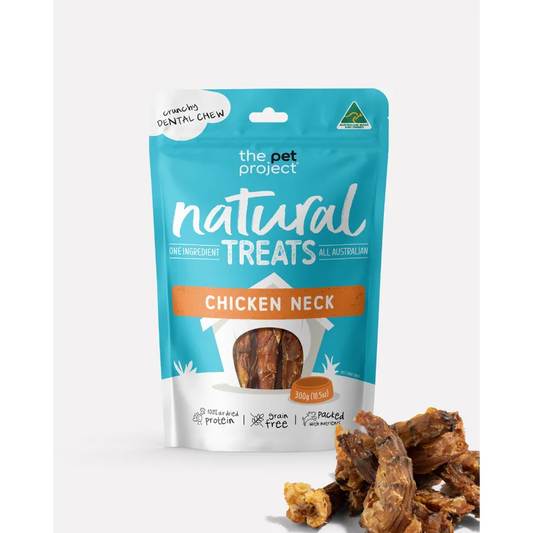 The Pet Project Australian Chicken Neck 300g
