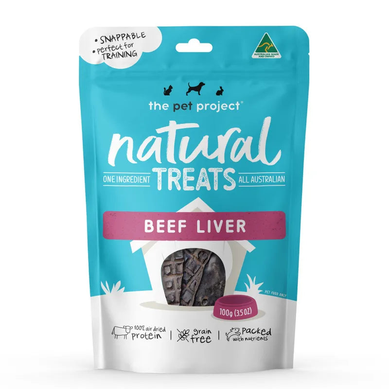The Pet Project Beef Liver 100g