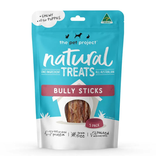 The Pet Project Bully Sticks 5 Pack