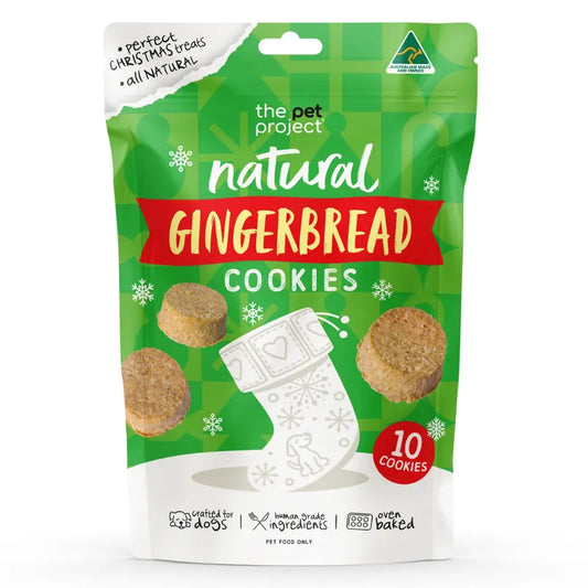 The Pet Project Christmas Gingerbread Cookies 10 Pack