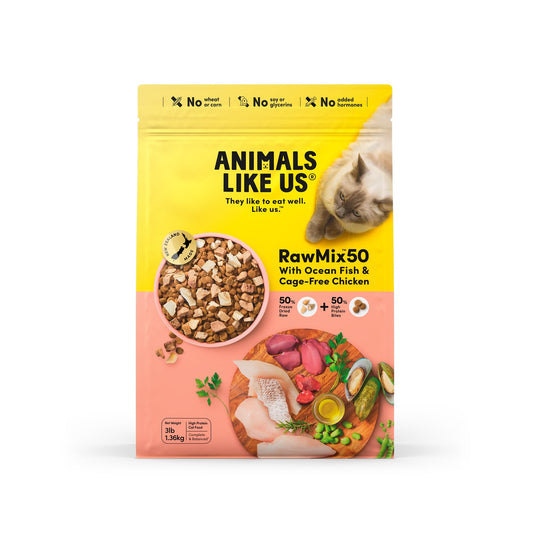 Animals Like Us RawMix50 with Fish & Chicken 1.36kg