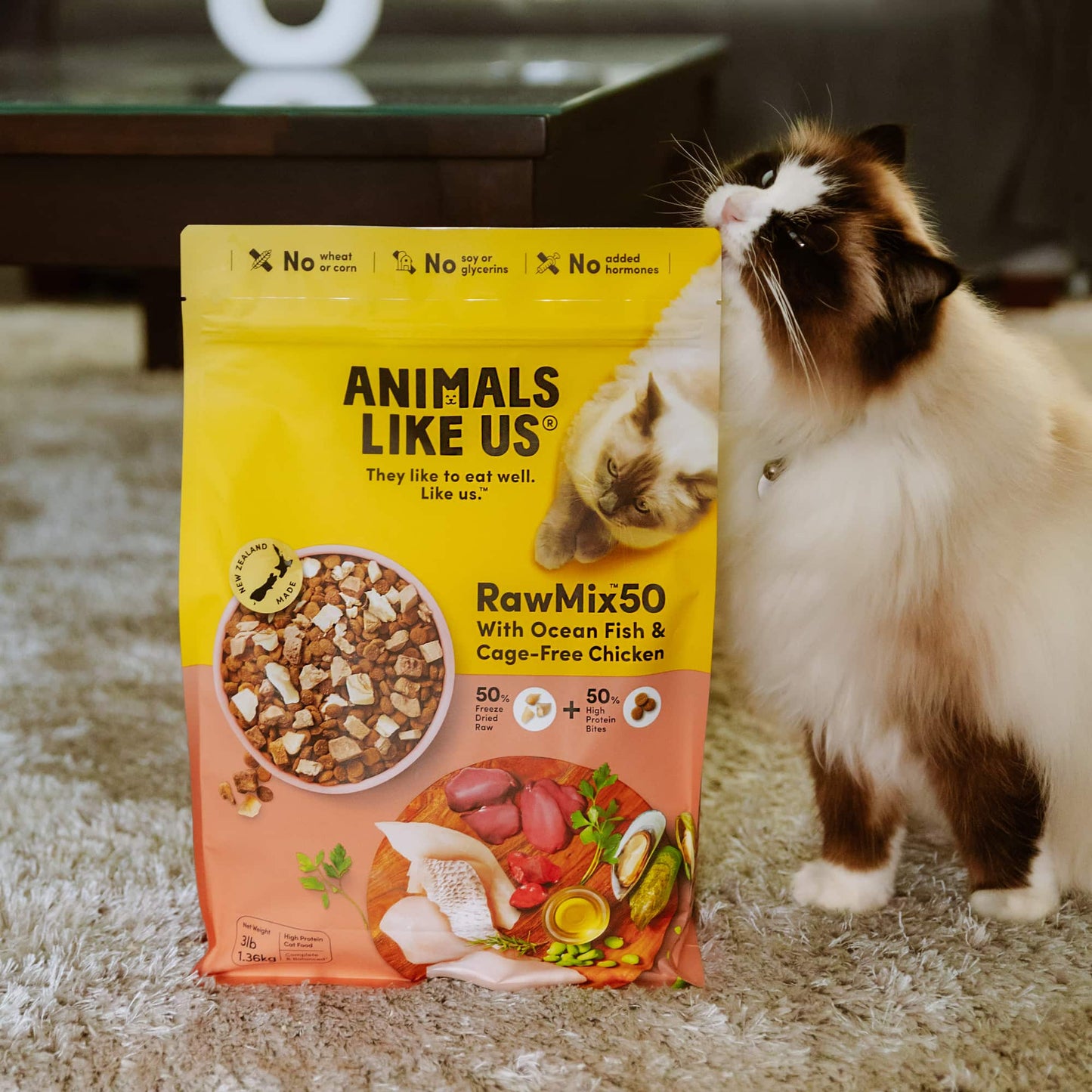 Animals Like Us RawMix50 with Fish & Chicken 1.36kg
