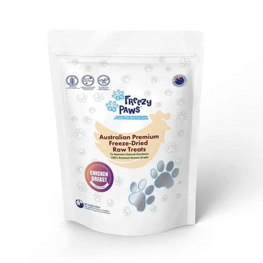 Freezy Paws Freeze-Dried Chicken Breast Treats 100g
